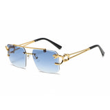 Metal Frame Retro Style Eyewear