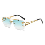 Metal Frame Retro Style Eyewear